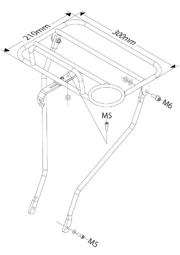 pepcycles「ペップサイクルズ」 Cafe Rack / カフェ ラック　/　フロントキャリアの画像