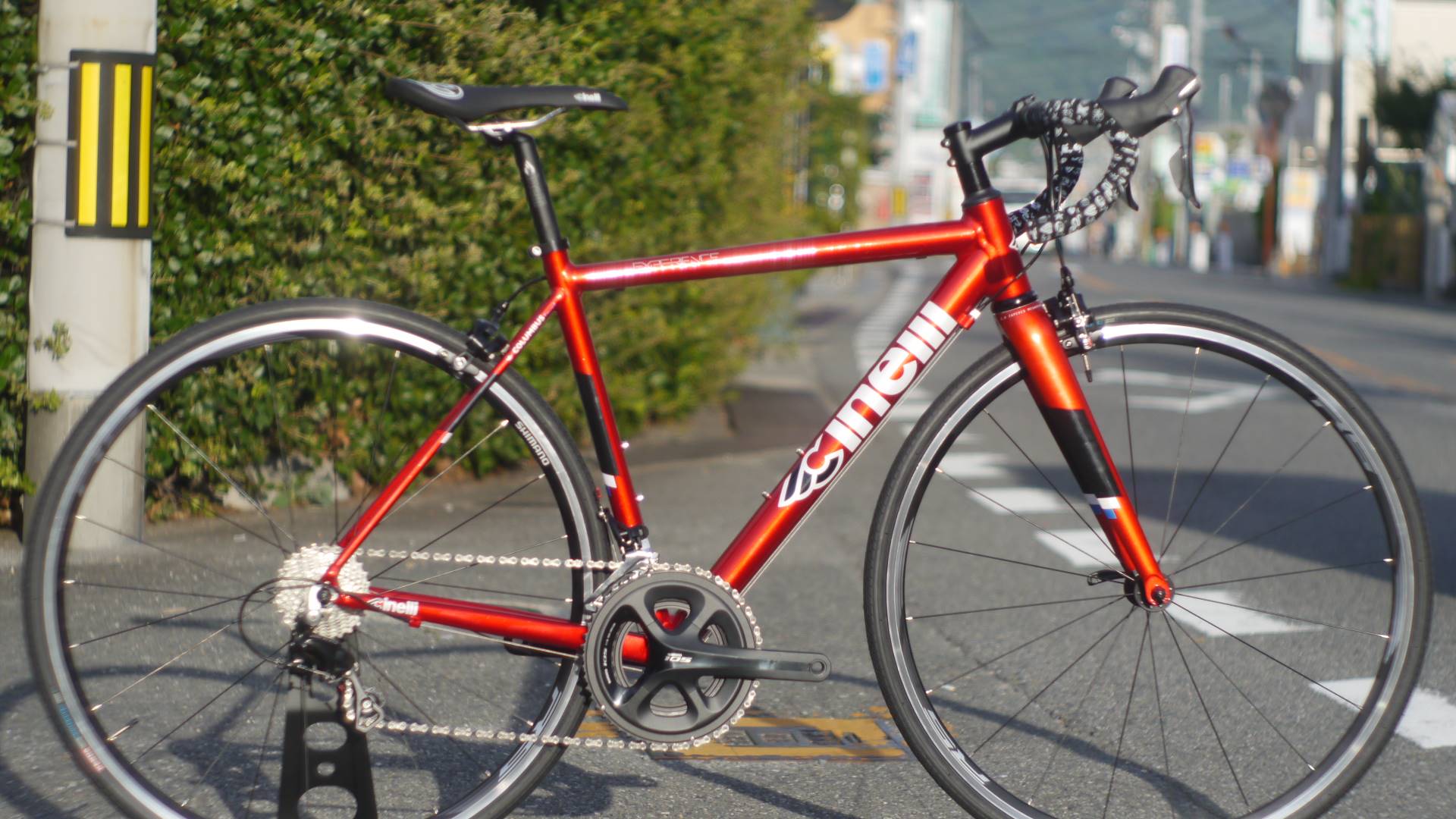 大人気好評チネリ。フレーム。experience 自転車本体