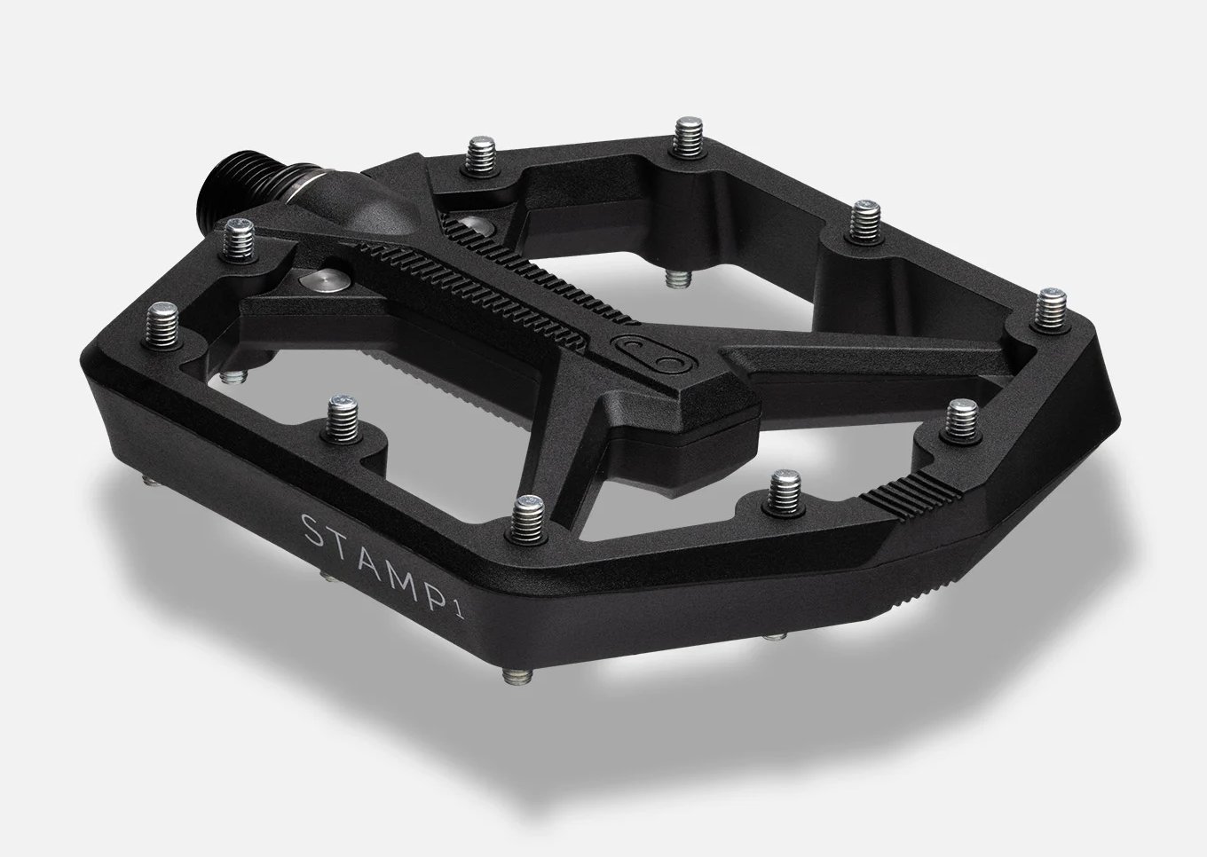 crankbrothers Peda / STAMP 1(GEN.2) LARGE / ブラック / 樹脂ボディ クランクブラザーズ ペダルの画像