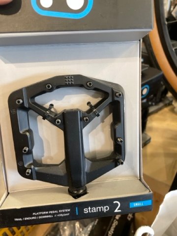 crankbrothers Peda / STAMP2  SMALL / ブラック / アルミニウムボディ クランクブラザーズ ペダルの画像