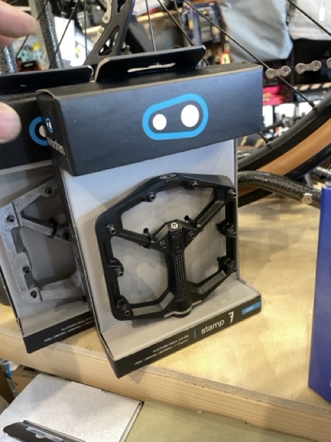 crankbrothers Peda / STAMP7  LARGE / ブラック / アルミニウムボディ クランクブラザーズ ペダルの画像