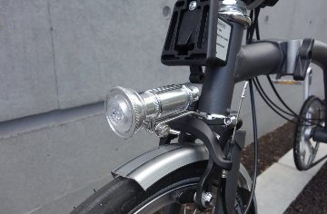 KiLEY(キーレイ)「ビンテージライト」 V2  フロント用　LED　ライト / シルバーの画像