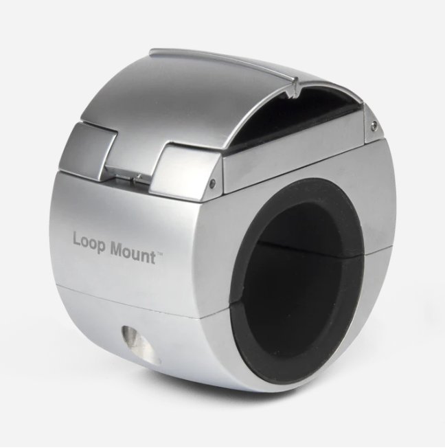 LOOP MOUNT Twist（ループマウントツイスト）シルバー / 自転車用スマートフォンホルダーの画像