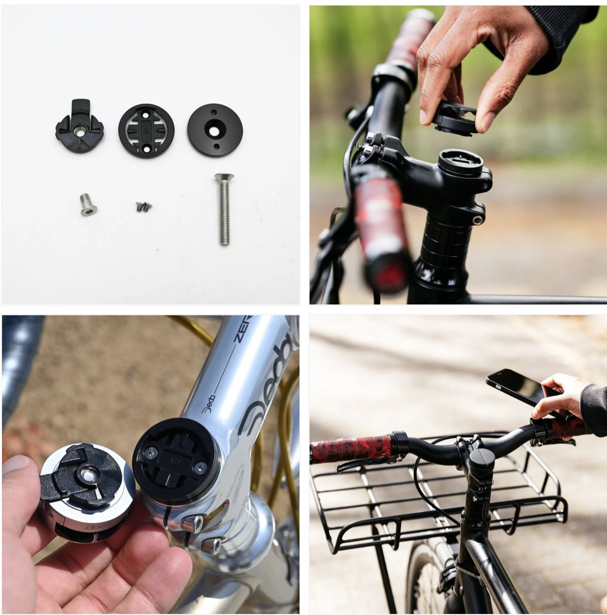 LOOP Micro Mount /ループマイクロマウント用 ステムキット /Garminマウント互換 / スマートフォンホルダーの画像