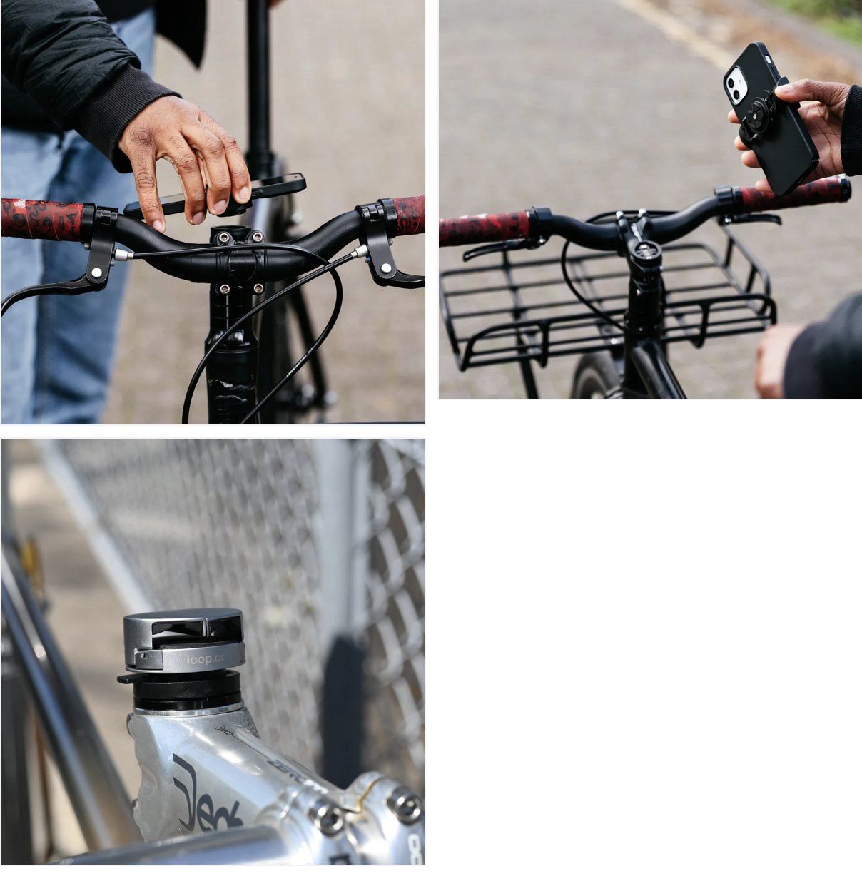 LOOP Micro Mount /ループマイクロマウント用 ステムキット /Garminマウント互換 / スマートフォンホルダーの画像