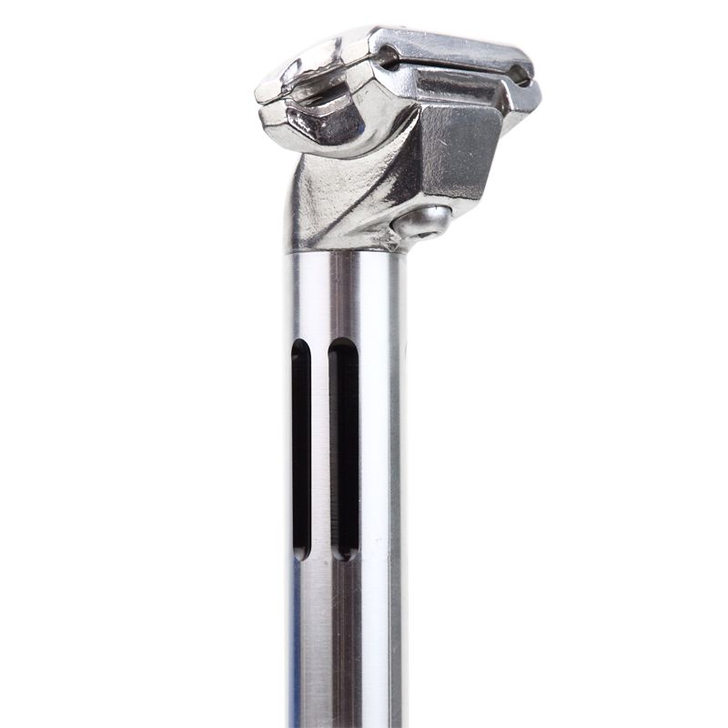 BLUE LUG ブルーラグ オリジナルデザイン シートポスト / BL SELECT slit seatpost (シルバー)の画像
