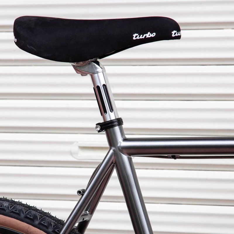 BLUE LUG ブルーラグ オリジナルデザイン シートポスト / BL SELECT slit seatpost (シルバー)の画像