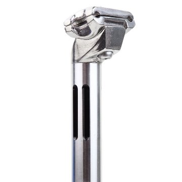 BLUE LUG ブルーラグ オリジナルデザイン シートポスト / BL SELECT slit seatpost (シルバー)の画像