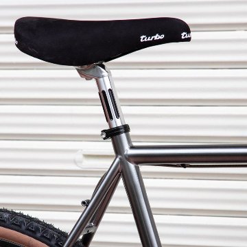 BLUE LUG ブルーラグ オリジナルデザイン シートポスト / BL SELECT slit seatpost (シルバー)の画像