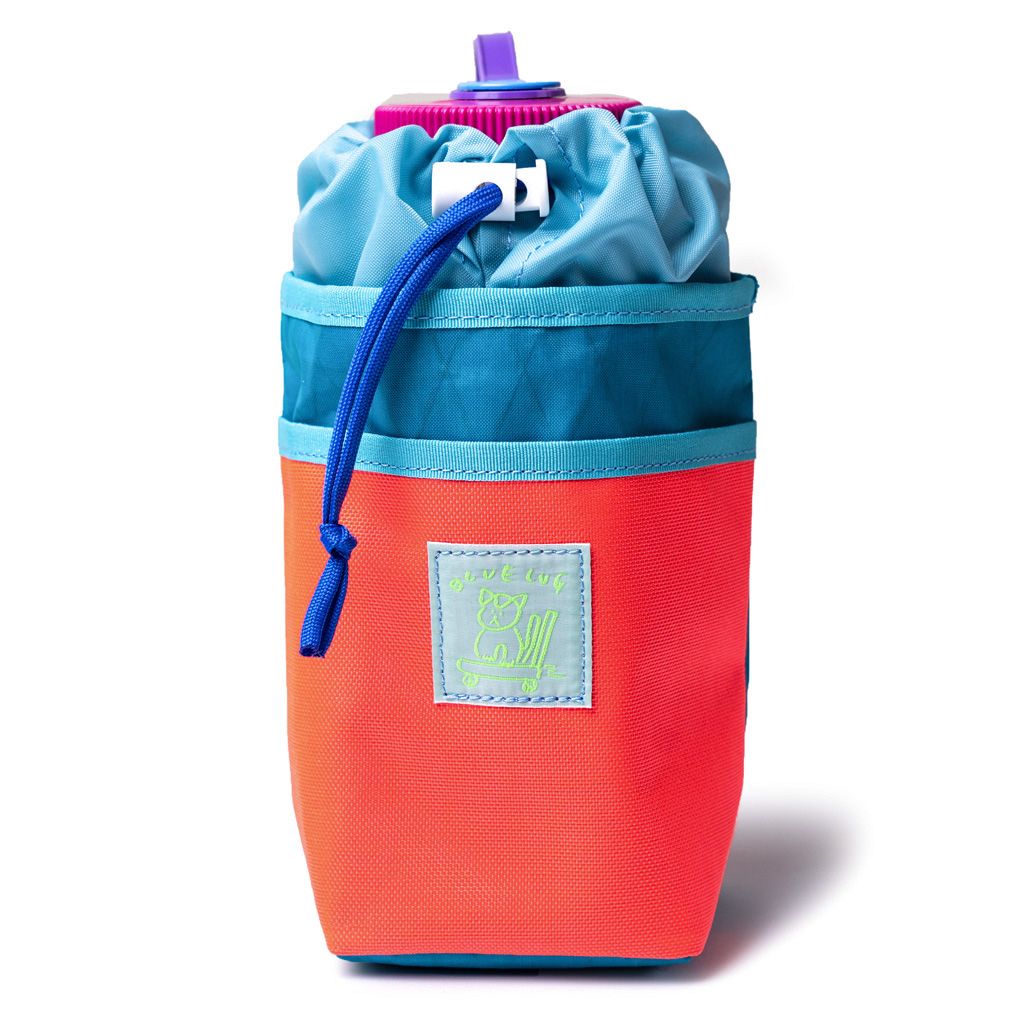 BLUE LUG / stem pouch / 「x-pac teal/flash orange」/ stem bag /ステムバッグ　バッグの画像