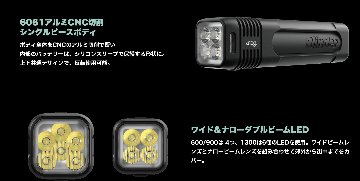 KNOG BLINDER 900 / ノグ / ブラインダー / ライトの画像