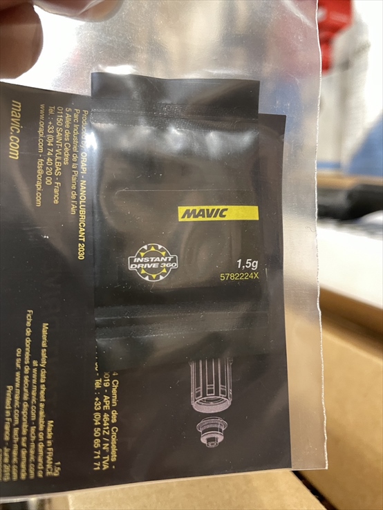 MAVIC / グリス / ID360 GREASE /インスタントドライブ 360 グリス / 1.5g / マビック　マヴィック の画像