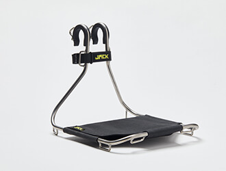 JACK the Bike Rack / シルバー　/簡易脱着式　フロントラック　キャリア　ジャックザバイクラックの画像