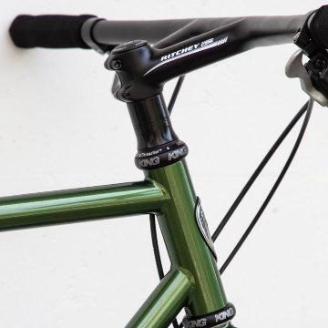 DIA COMPE / alloy tapered spacer (black) / テーパー コラムスペーサー / 高さ：12mm / コラム径[1-1/8]　の画像
