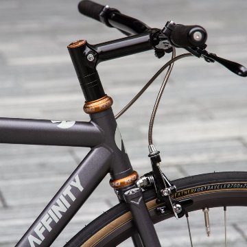 NITTO / cr-mo spacer / black / クロモリ コラムスペーサー