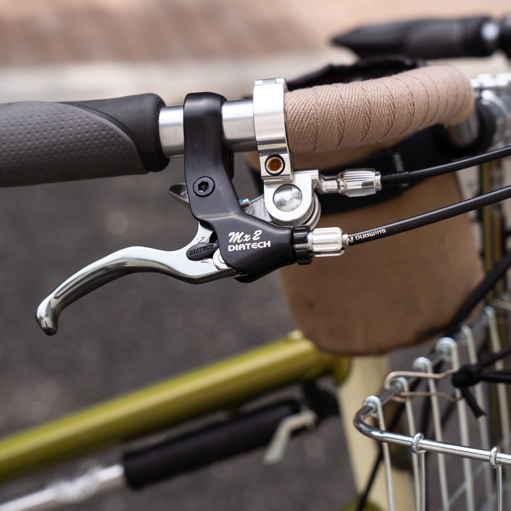 DIA COMPE / mx-2 / brake lever / BL special /pewter/black / ブルーラグ ブレーキレバーの画像