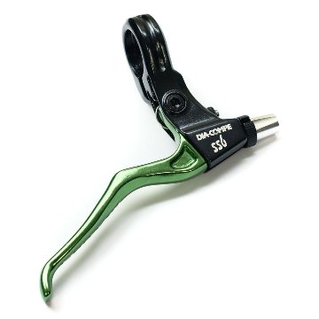 DIA COMPE / SS-6 brake lever (green/black/BL special)/ ブルーラグ ブレーキレバーの画像