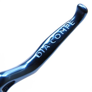 DIA COMPE / SS-6 brake lever (blue/black/BL special)/ ブルーラグ ブレーキレバーの画像