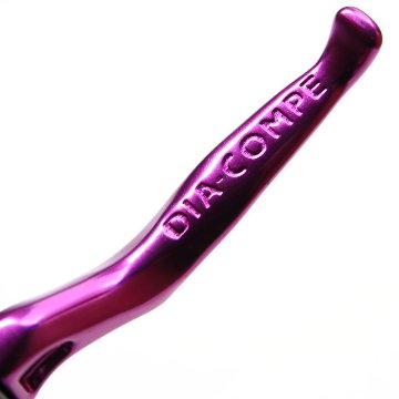DIA COMPE / SS-6 brake lever (purple/black/BL special)/ ブルーラグ ブレーキレバーの画像