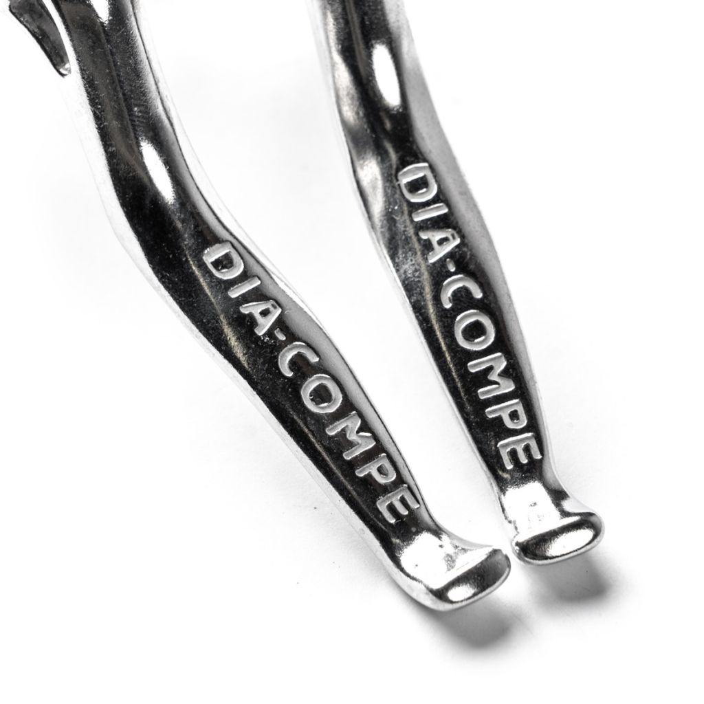 DIA COMPE / SS-6 brake lever (all polish シルバー/BL special)/ ブルーラグ ブレーキレバーの画像