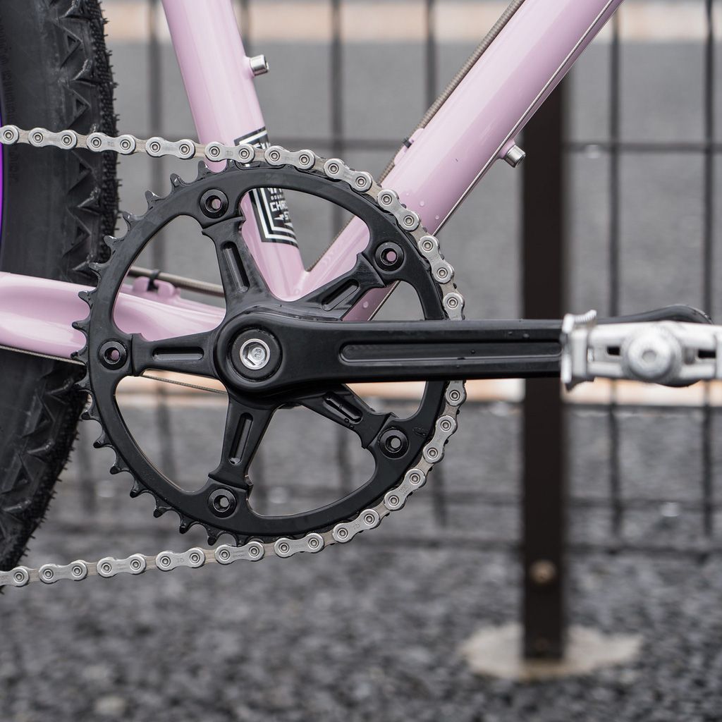 BLUE LUG  / fat slim chainring  / ブラック / ブルーラグ / ナローワイド チェーンリングの画像