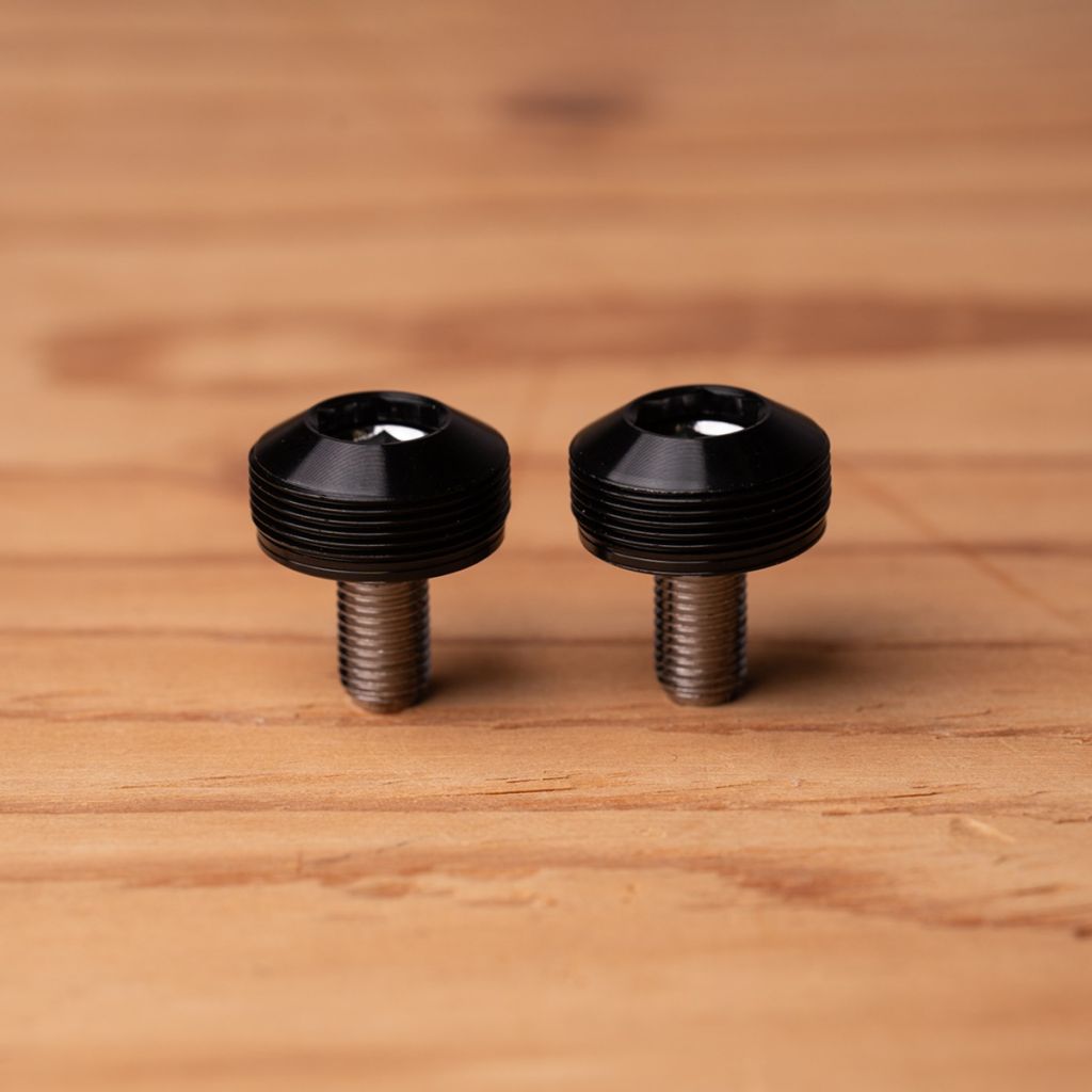 BLUE LUG / bumpy crank cap set / ブラック / バンピー クランクキャップ / ブルーラグの画像