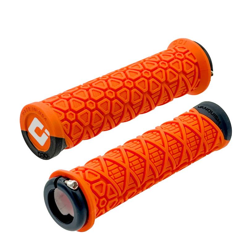 ODI Grips / VANQUISH V2.1 LOCK-ON / Orange/オーディーアイ グリップ/　ヴァンキッシュ　の画像
