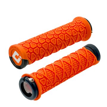ODI Grips / VANQUISH V2.1 LOCK-ON / Orange/オーディーアイ グリップ/　ヴァンキッシュ　の画像