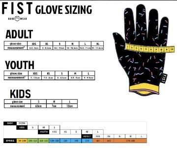 ※取寄せ※ FIST Handwear / ORANGE STOCKER / （YOUTH/7-13歳）/ Gloves / キッズグローブの画像