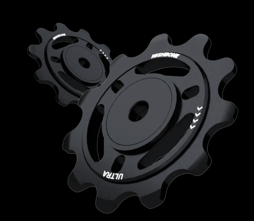 ※お取寄せ※ WISHBONE / PULLEY WHEELS / SHIMANO 11-SPEED / BLACKの画像