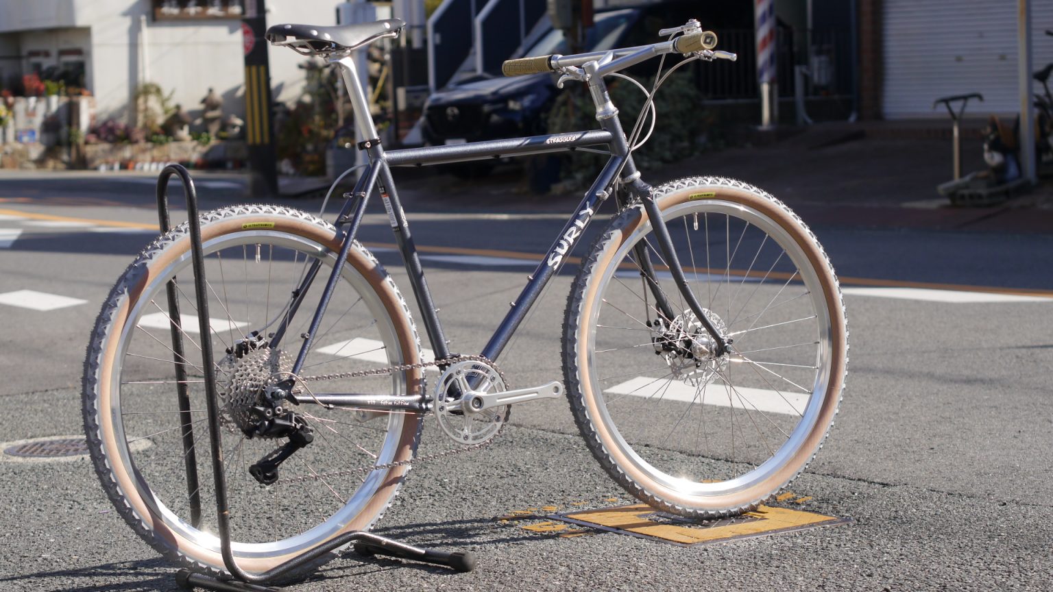  SURLY / Straggler / 50サイズ / オリジナル完成車　「COLD STEEL BLUE」の画像