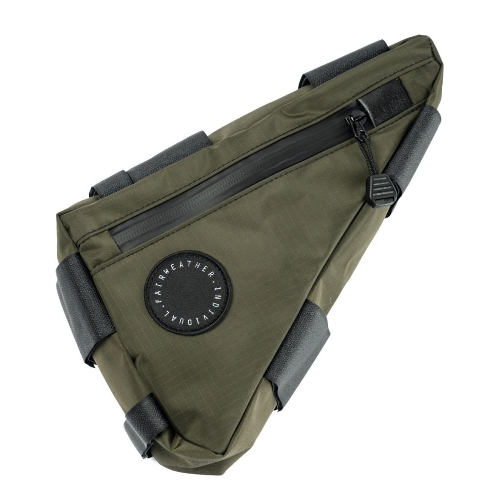 FAIRWEATHER / フェアウェザー / corner bag / ripstop / olive バッグの画像