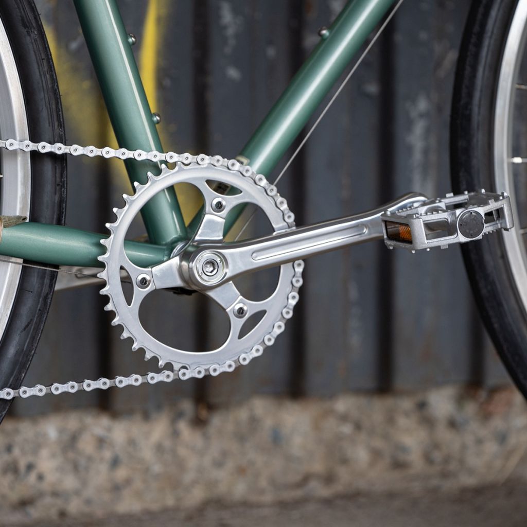 BLUE LUG  / YMC / multi speed / crank set / シルバー / ブルーラグ / クランクセットの画像