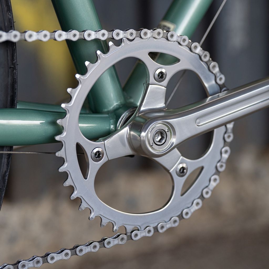 BLUE LUG  / YMC / multi speed / crank set / シルバー / ブルーラグ / クランクセットの画像