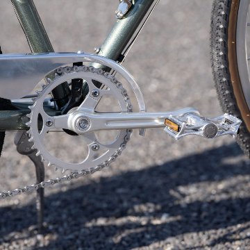 BLUE LUG  / YMC / multi speed / crank set / シルバー / ブルーラグ / クランクセットの画像