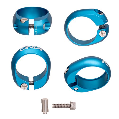 美品 Chris King シートポストクランプ 30.0 ゴールド 新製品情報】CHRIS KING King Seatpost Collar デビュー