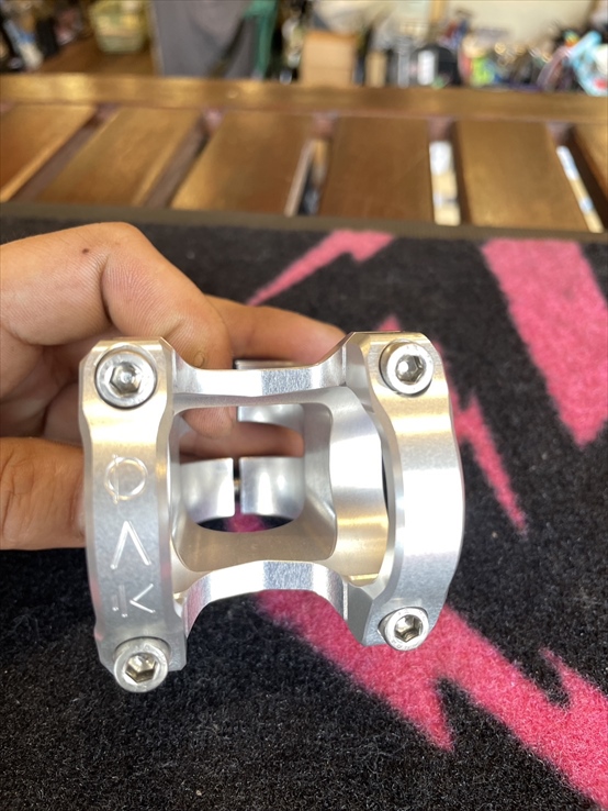 OAK COMPONENTS / Eternal Stem / 35mm / Raw(Silver)　/ ステム / オークの画像