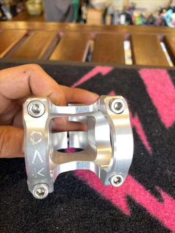 OAK COMPONENTS / Eternal Stem / 35mm / Raw(Silver)　/ ステム / オークの画像