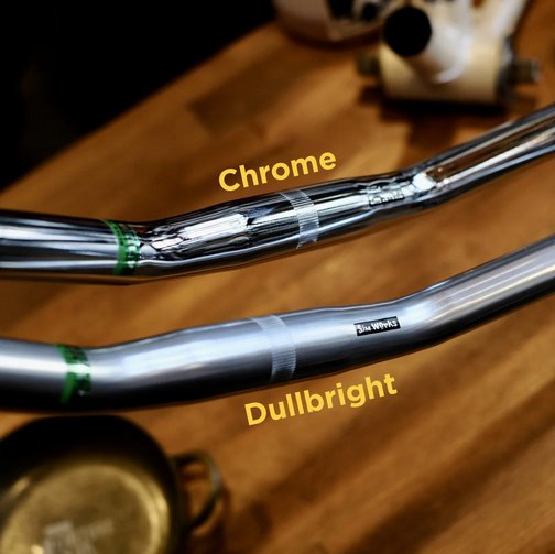 NITTO　「日東」 ハンドル　/　SIMWORKS / Getaround Bar  CrMo Bar　/ Chrome Plated　/　25.4の画像