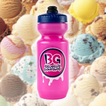 BLUE LUG / BG water bottle (pink) /  ボトル / ブルーラグの画像