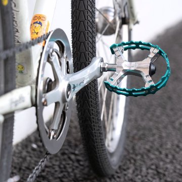 MKS  /　XC-Ⅲ /BEAR TRAP PEDAL  /turquoise　/ペダル / ブルーラグの画像