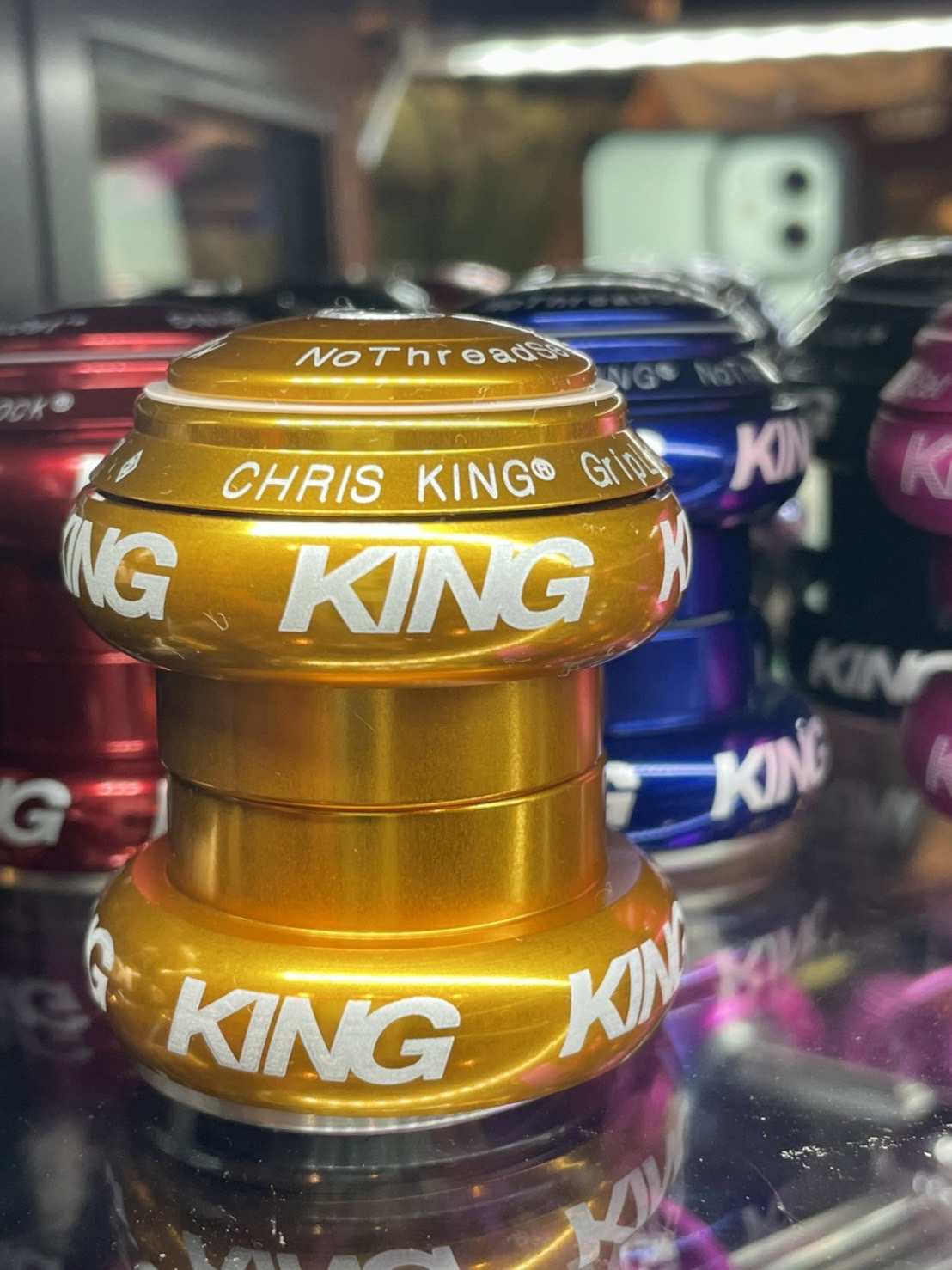 CHRIS KING/クリスキング ヘッドセット　nothreadset 1 -1/8　 Gold画像