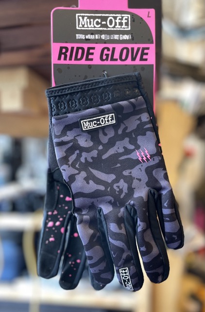 MUC-OFF / マックオフ　RIDE GLOVE / ライドグローブ グローブ　迷彩柄/Mサイズの画像