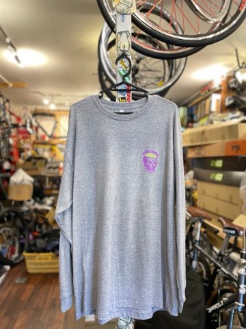 RACE COFFEE /レースコーヒー　Tシャツ / 長袖/ グレー /　XLの画像