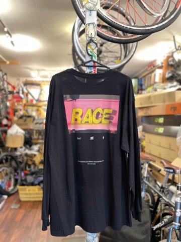RACE COFFEE /レースコーヒー　Tシャツ / 長袖/ 黒 /　XLの画像