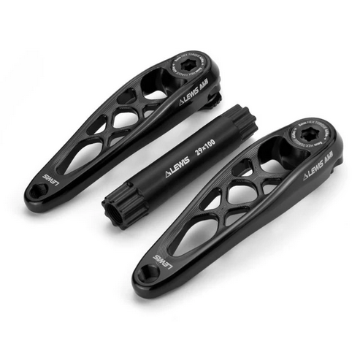 ※お取り寄せ※　Lewis ALU MTB Aluminum Crank Set / ブラック / 162.5mmの画像