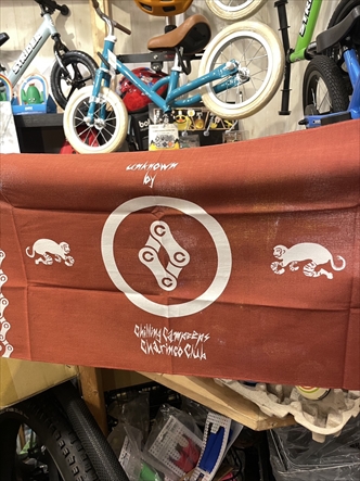 C.C.C.C [chillingcampeeps charinco club] / 手ぬぐい / レッドの画像