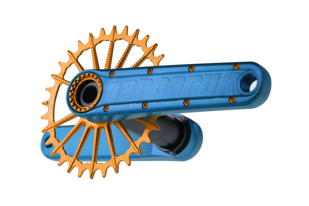 Garbaruk Enduro Crankset / アーム：ブルー　/　ガルバルク クランク　MTBの画像