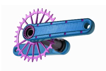 Garbaruk Enduro Crankset / アーム：ブルー　/　ガルバルク クランク　MTBの画像