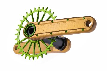 Garbaruk Enduro Crankset / アーム：ゴールド　/　ガルバルク クランク　MTBの画像